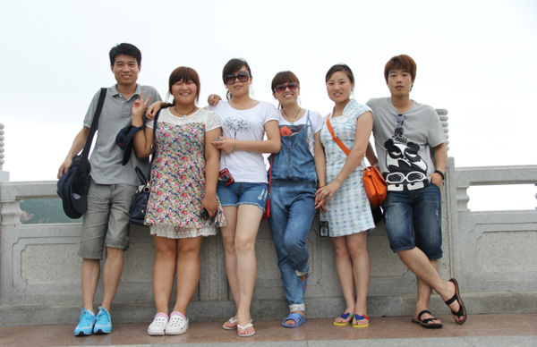 敞開胸懷,微笑面對一切!